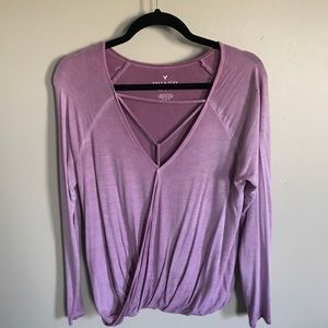 Purple American Eagle Top